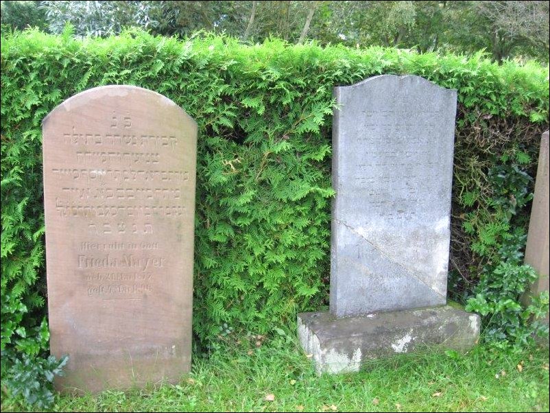 Der Friedhof in GießenWieseck Jüdische Friedhöfe in Deutschland und